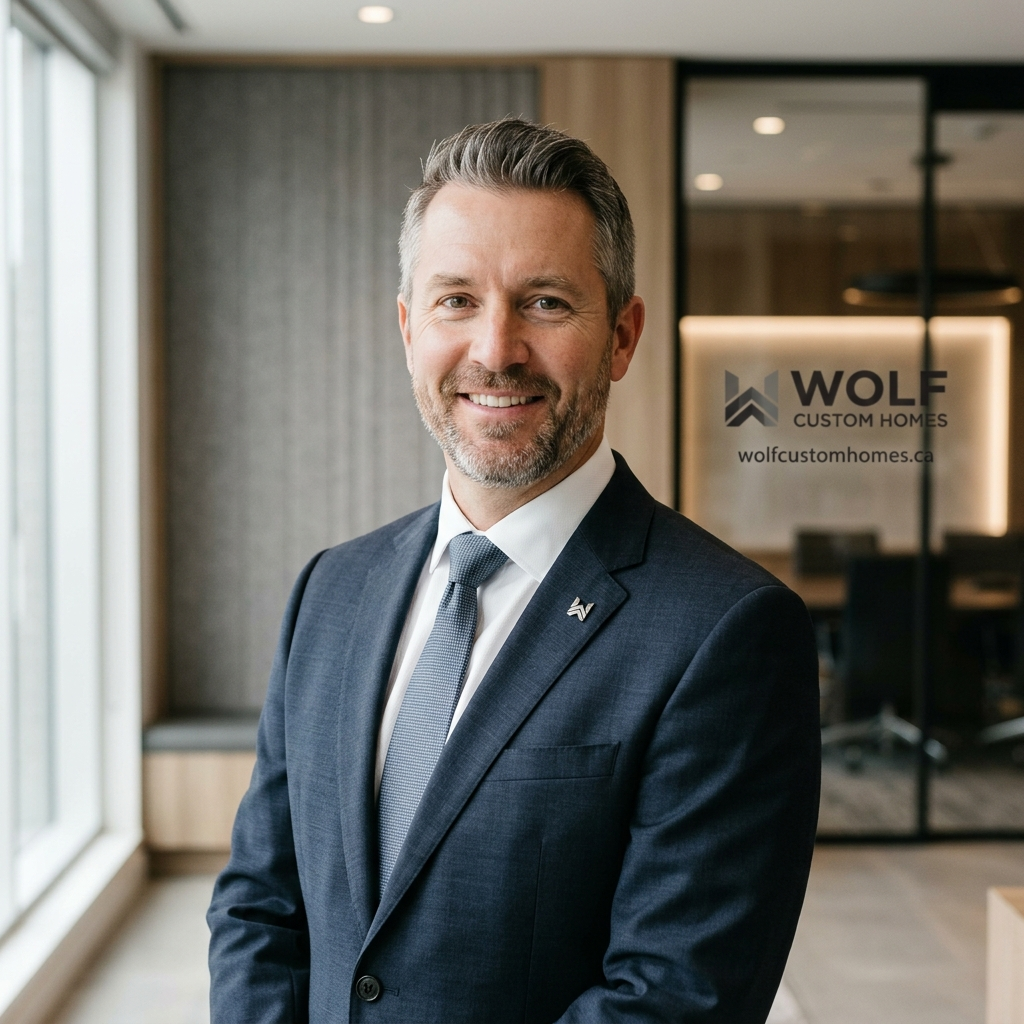 David Taylor, CEO of Wolf Custom Homes Calgary