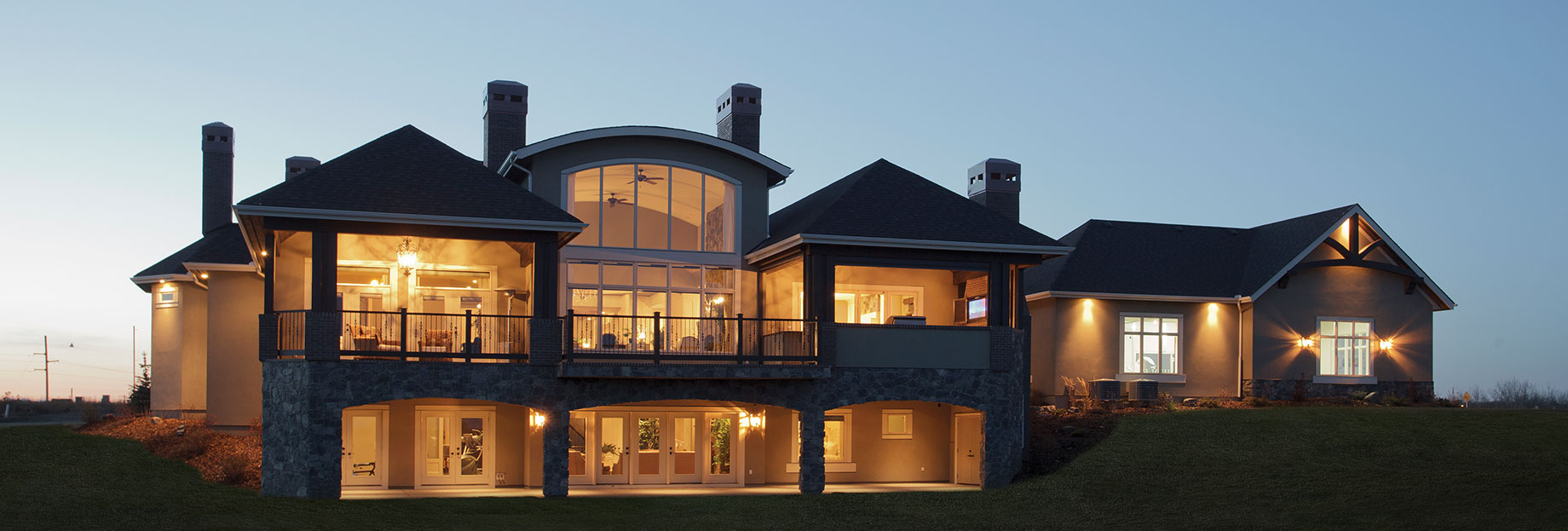 Beautiful Wolf Custom Home in Springbank
