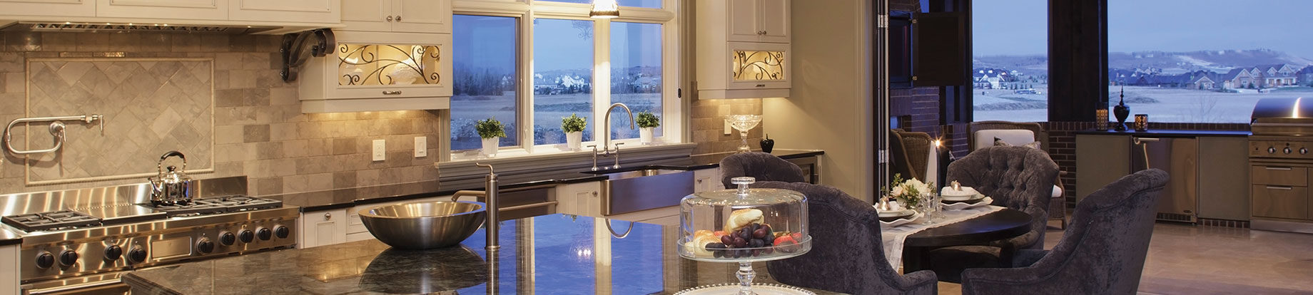Wolf Custom Homes Morning Vista Kitchen Area