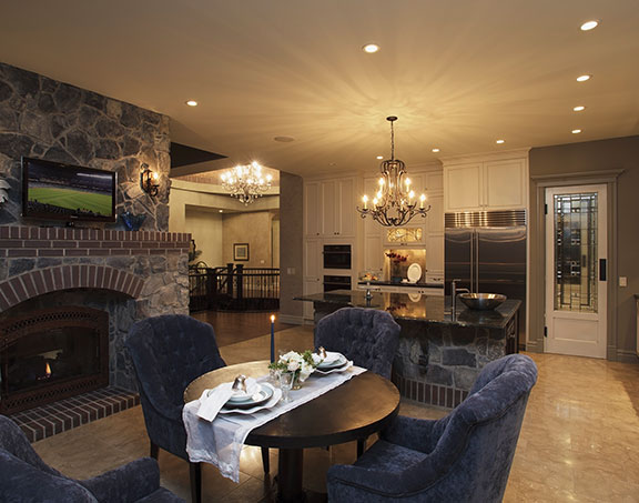 Wolf Custom Homes Morning Vista Dining Area
